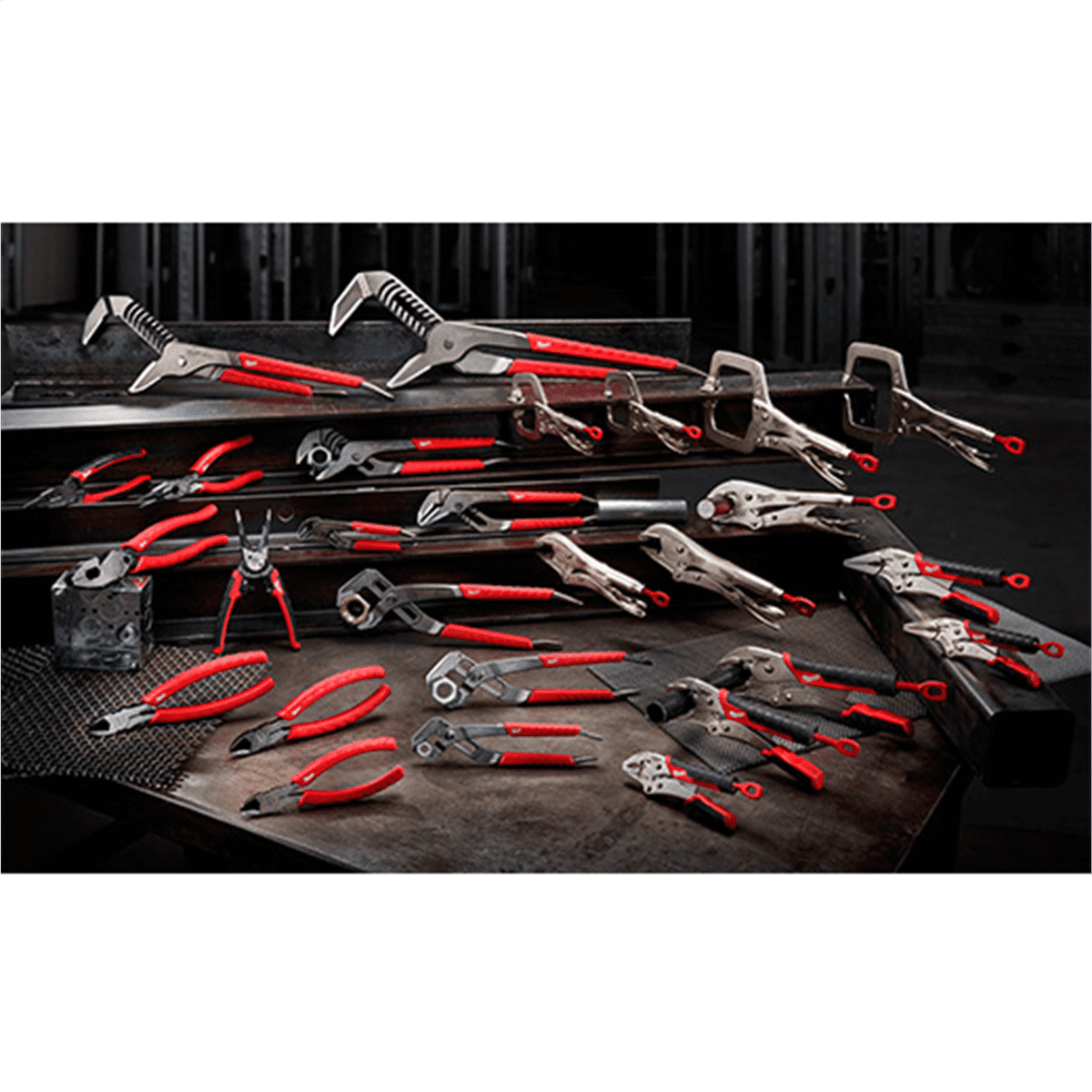 Milwaukee Tool 6" Comfort Grip Straight-Jaw Pliers