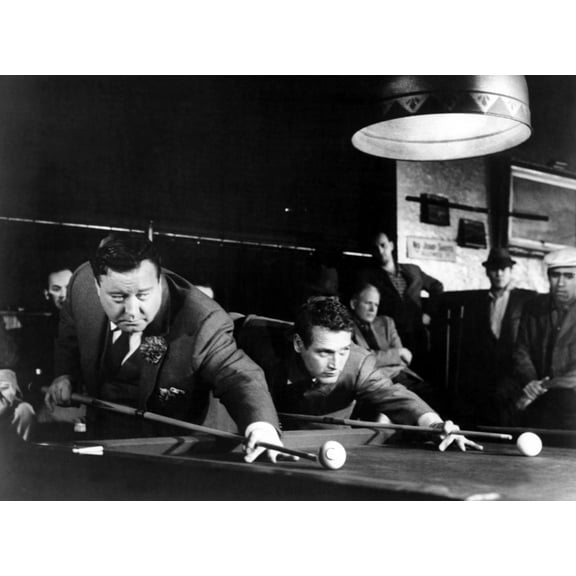 The Hustler Jackie Gleason Paul Newman 1961 Tm & Copyright (8 x 10) 20Th Century Fox Film Corp. All Rights Reserved. Photo Print (8 x 10)