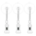 thumbnail image 5 of Zehuanyu  3 Pcs Sign Clips Holders Batch Accessories Aquarium Suction Cups Transparent, 5 of 8