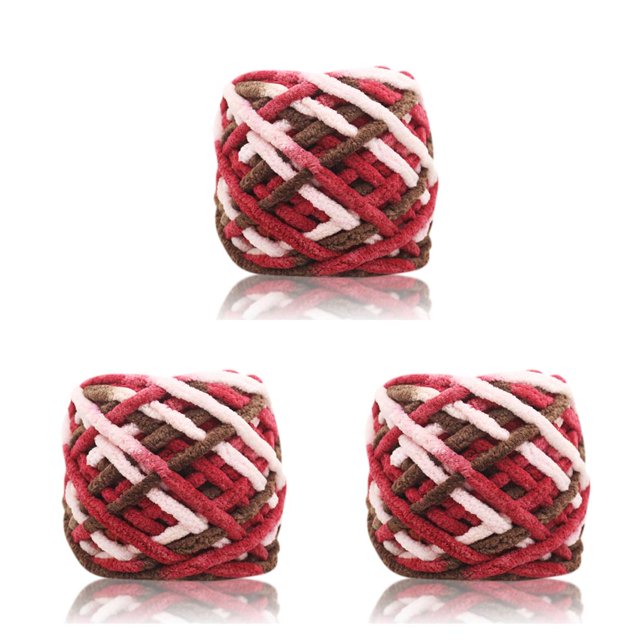 Inteprter Cárdigan de hilo Chinlon de punto de 100g, manta tejida a mano, bufandas de hilo, gorro, boina, accesorio de costura tejido a mano Type1 NO1 Inteprter CBP163327