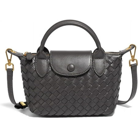 ShengRui Mini Small Size Braided Luxury Leather Women s top Handle Handbag Fashion Travel Daily Satchel