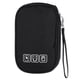 thumbnail image 1 of Organizador Electrónico de Doble Capa, Bolsa Portátil Impermeable para Cables, Color Negro 7.48"x4.72"x1.38", 1 of 6