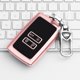 thumbnail image 1 of Carcasa para llave de coche para Renault Kadjar Grand Scenic Clio Master Bus Megane Koleos Dacia Espace Duster 2 Funda para llave remota Funda de TPU para llave con llavero - Rosa, 1 of 5