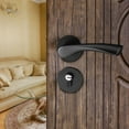 thumbnail image 4 of Aluminum Door Handle Lock, Door Lock, For Home Office Hotel Indoor, 4 of 8