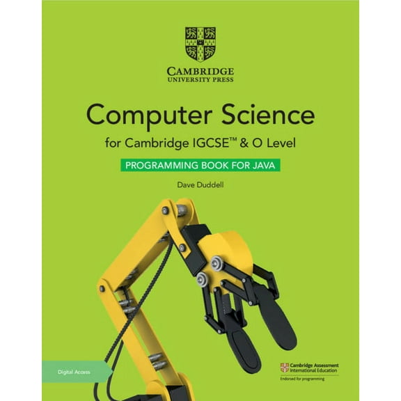 Cambridge International Igcse Cambridge Igcse(tm) and O Level Computer Science Programming Book for Java with Digital Access (2 Years), (Paperback)