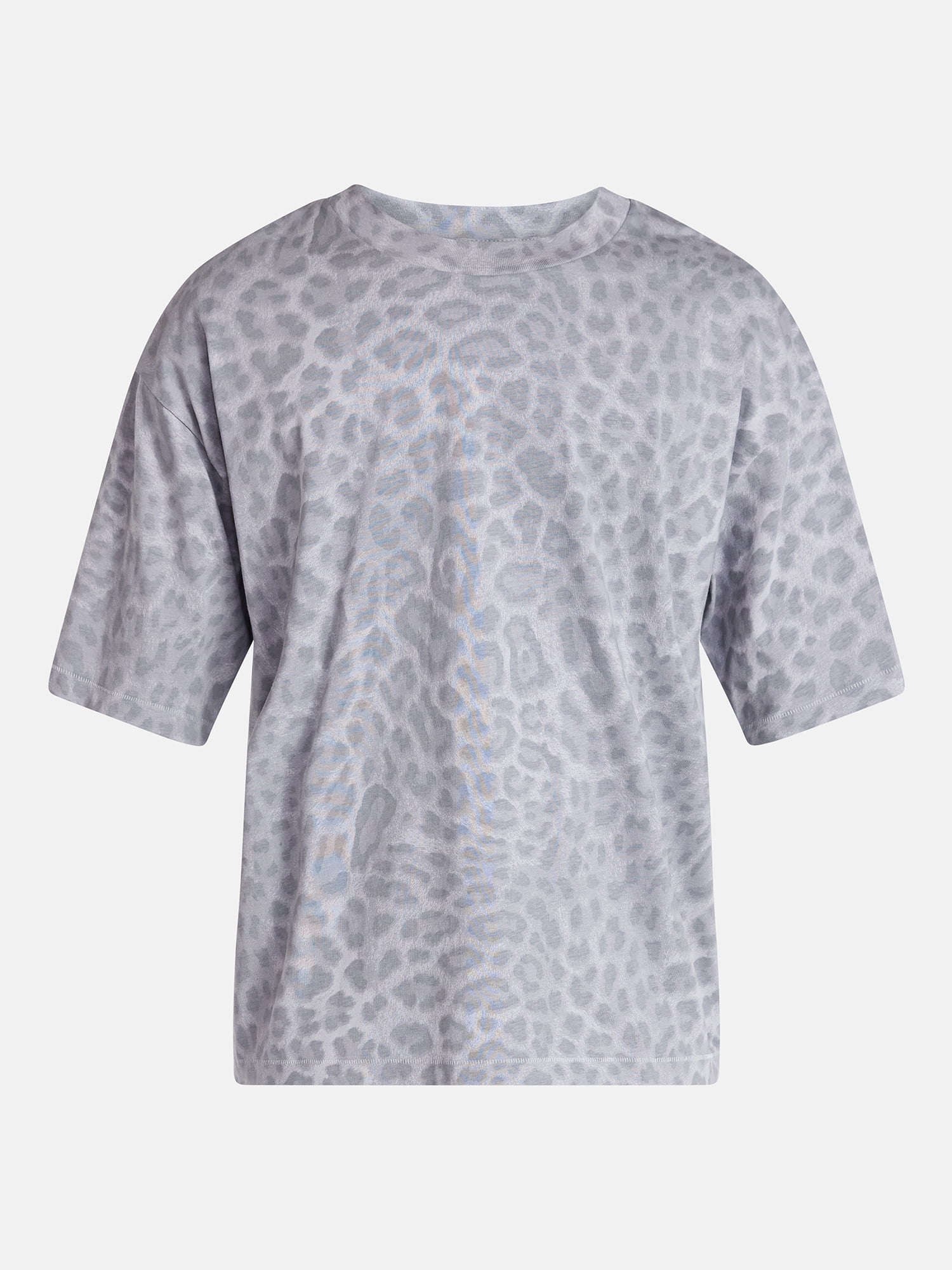 No Boundaries Cotton Oversized Cropped Tee with Short Sleeves, Men's and Big Men's XS-5XL