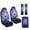 Butterfly Daisy Colorful Galaxy, variant on Xixirimido Car Seat Covers for Front Seats 5Pcs Car Accessories with Seat Belt Covers & Center Console Cover Universal Fit for SUVs,Vans,Trucks,Sedans, Horse Butterfly Pink Roses