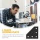 thumbnail image 2 of Placas de junta de 8pcs 5 agujeros l Guardaces de extrusión de aluminio Compatible con perfil de aluminio de la serie 2020, 2 of 5
