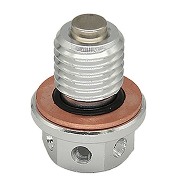 BTOER For Engine Oil Drain stopper Drain Nut Bolt for Motorcycle Moped Scooter