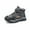 Grey, variant on FYEGRE Boys Winter Lined Ankle Boots Comfortable Warm Sports Sneakers For Toddlers And Kids Outdoor Play Shoes Grey 12.5-13 Years