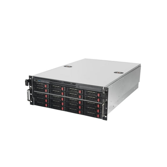 Silverstone 4U 20-bay 2.5" / 3.5" HDD / SSD rackmount storage server chassis with Mini-SAS HD SFF-8643 12 Gb/s interface