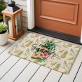 thumbnail image 4 of Entryway Rug 2'x3', Pink Yellow Floral Small Rug for Kitchen Bathroom Door Mat Indoor Entrance, Green Summer Botanical Rustic Non-Slip Area Rugs Floor Mats Carpet Front Door Rugs, 4 of 8