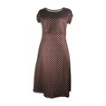 thumbnail image 5 of CHUANK Liquidation Vêtements de Maternité pour Femmes Dames Tenue de Maternité Multifonctionnelle Vêtements d'Allaitement Pois Col Rond Robe à Manches Courtes, 5 of 5