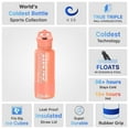 thumbnail image 4 of Coldest Sports Water Bottle with Straw Lid Vacuum Insulated Stainless Steel Bottles Reusable Leak Proof Flask for Sports (32 oz, Pink Froze), 4 of 7