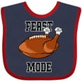 thumbnail image 3 of Inktastic Thanksgiving Feast Mode Turkey Football Boys or Girls Baby Bib, 3 of 4