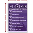 thumbnail image 3 of DHDM Designs Affiche de Classe Science derrière une Anagramme d'Étudiant Réussie 12 Pouces par 18 Pouces Classe de Science, 3 of 4