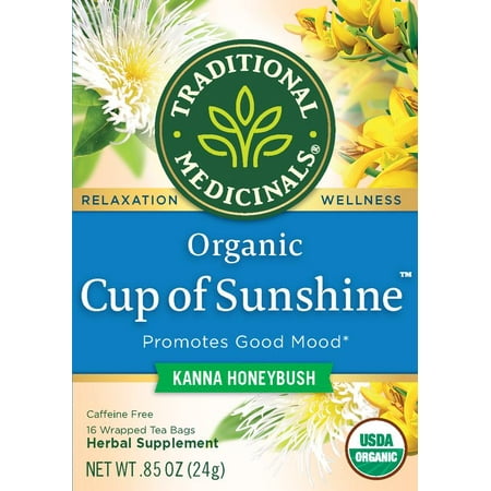 Traditional Medicinals, Organic Cup Of Sunshine, Tea Bags, 16