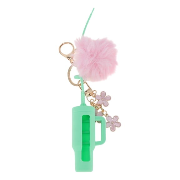 Unique Bargains 1 Set Cup-shaped Lipstick Holder Case Green