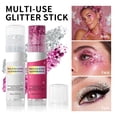 thumbnail image 3 of Face and Body Glitter Stick, 6 Color Sparkling Hair Glitter Makeup, Waterproof Face Hair and Body Glitter Makeup, Singer Concert Music Rave Festival Color Party Accessories Glitter Makeup, 3 of 7
