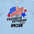 thumbnail image 4 of Inktastic My Favorite Veteran is My Mom Boys or Girls Baby T-Shirt, 4 of 5