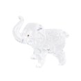 thumbnail image 1 of Adorno de elefante, regalo para familiares y amigos, artesanía, mini escultura para gabinete de escritorio. blanco, 1 of 9