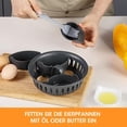 thumbnail image 4 of Molde para morder huevos, moldes para vapor de huevos con asa, reutilizable, almacenamiento de alimentos para bebés, cazadores furtivos de huevos multifuncionales y máquina para morder, 4 of 5