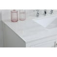 thumbnail image 4 of 42 inch Single Bathroom Vanity in White with Backsplash, 4 of 8