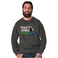 thumbnail image 5 of Popeye Cartoon Spinach Dad Joke Fuel Men's Crewneck Sweatshirt Brisco Brands S, 5 of 6