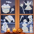 thumbnail image 3 of NSESSHome Christmas Window Clings Decorations Double Sided Christmas Window Stickers for Glass Window Christmas Decorations Indoor Home Decor Snowflake Window Decal for Home School Office Decorations, 3 of 5