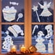 thumbnail image 1 of Película para privacidad de ventanas, pegatinas navideñas de gran tamaño, decoración navideña para vidrio, pegatinas de doble cara con muñeco de nieve, pegatinas para el hogar., 1 of 5