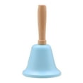 thumbnail image 1 of Loud Hand Call Bell with Wooden Handle，Christmas Jingle Bells, 1 of 5