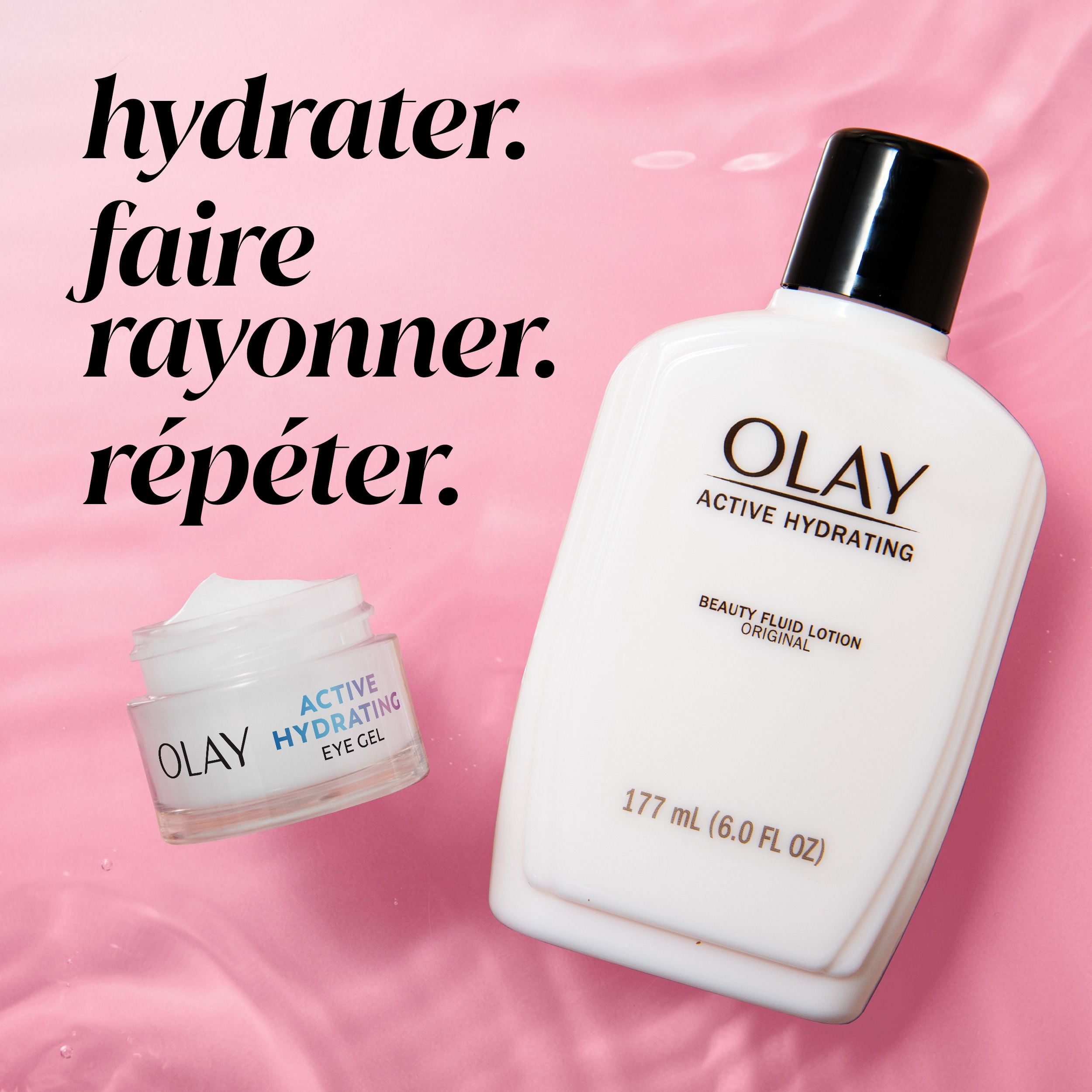 Olay Active Hydrating Eye Gel, Fragrance-Free, Anti-Aging Eye Cream with Hyaluronic Acid and Niacinamide