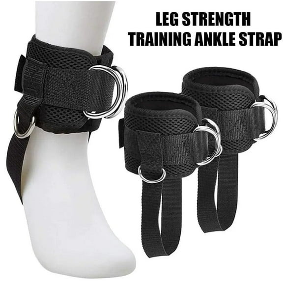 QHUDLV Ankle Straps for Cable Machines Padded Ankle Cuffs for Leg Exercise W Prof