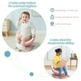 thumbnail image 3 of Gymax Toddler Egg-Shaped Real Potty Training Toilet /Removable Container Pink, 3 of 10