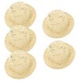 thumbnail image 2 of 5 uds sombreros de paja pequeños sombrero de tejer en miniatura Mini sombrero de paja para manualidades DIY, 2 of 6