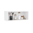 thumbnail image 2 of Wall Cabinet 12" H In White - Spacious Shelf For Kitchenware, Engineered Wood, Fits Small Spaces Well, Ready To Assemble Product Cabinet, Finish Storage, Wood Frame, Spaces, Furniture, 2 of 4