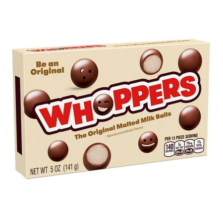 UPC 010700024404 product image for Whoppers Malted Milk Balls Candy  Box 5 oz | upcitemdb.com
