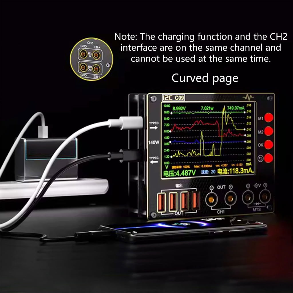 Professional 3 Display Multimeter For Electrical Testing With Fast speed Dynamic Measurement And IPSs Screen