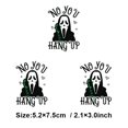 thumbnail image 1 of Calcomanías de ropa de terror para colgar, pegatinas térmicas rosas de película de terror de Halloween, transferencia de calor, Parches de hierro, 1 of 4