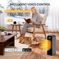 thumbnail image 2 of Calefactor FLANUR 1500W WiFi con control por voz y temporizador, 2 of 8