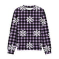 thumbnail image 7 of Piuwrlz Sweatshirts Teen Girls Winter Loose Sweat Top Hoodie Purple Size 12 Years, 7 of 7