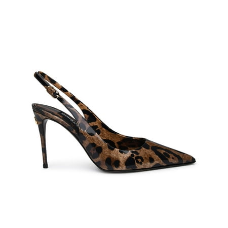 

DOLCE & GABBANA SLINGBACK IN PELLE DI VITELLO LUCIDA BICOLORE