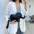 thumbnail image 4 of Elephant Shaped Crossbody Bag for Women Shoulder Handbag PU Leather Wristlet Clutch Purse, 4 of 9