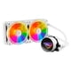 thumbnail image 1 of Enfriamiento Liquido XPG LEVANTE X ARGB 2x120mm LGA1700 AM5 Blanco LEVANTEX240-WHCWW blanco, 1 of 5