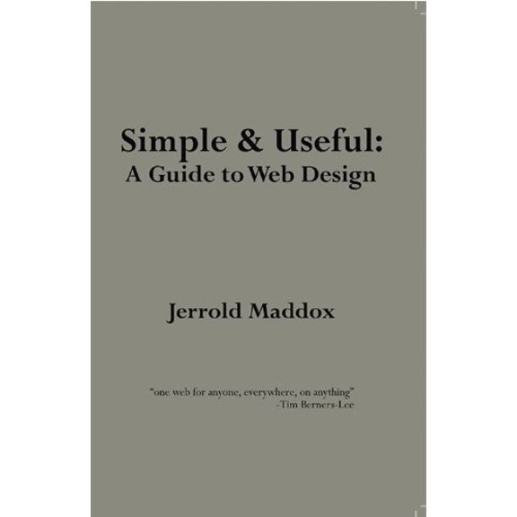 Pre-Owned Simple AND Useful: A Guide to Web Design, 9781465219398, 1465219390, Paperback, 1 edition
