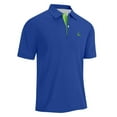 thumbnail image 3 of CONROSES Men's Short Sleeve Polo Shirts Embroidery Collared Polo Shirt for Men Business Golf Shirts, 3 of 5
