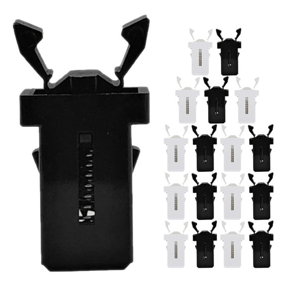 Trash Can Lid Lock Buckles with Smooth Surface for Easy Installation and Use 18pcs