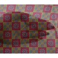 thumbnail image 4 of oneOone Viscose Chiffon Fabric Geometric & Floral Block Fabric Prints By Yard 42 Inch Wide, 4 of 4