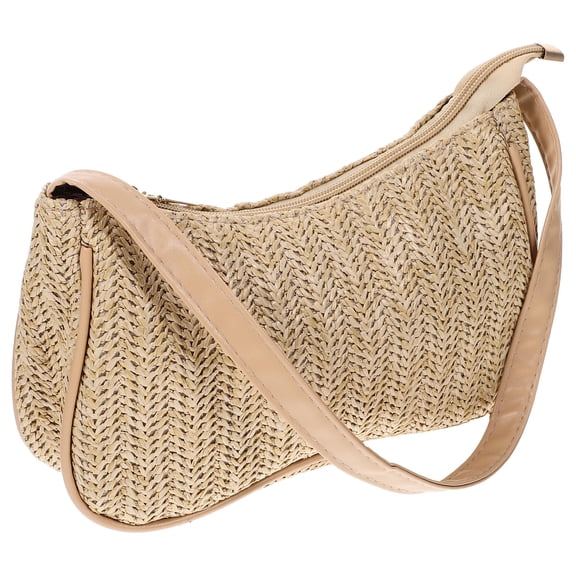 FRCOLOR  Casual Messenger Bag White Shoulder Bags Women Beach Handbag Miss