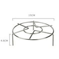 thumbnail image 3 of 2 Pack Tall Trivet Rack Stand, Heavy Duty Stainless Steel Multifunction Basket, Pressure Cooker Steam Rack, 3 of 7